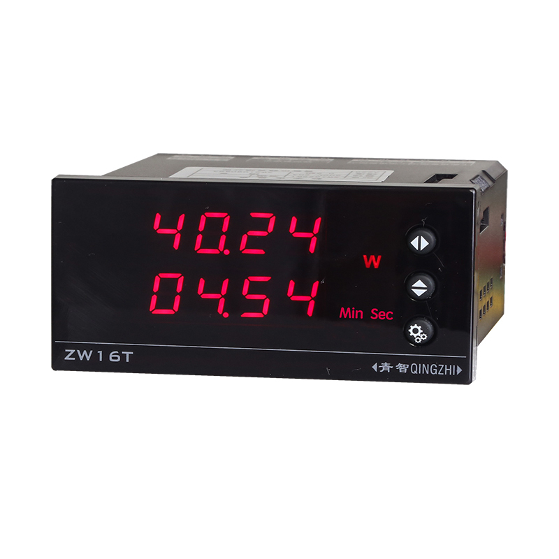 青智 ZW1620F 数字频率表0.5级中频数显1KHz分辨率高单相盘装电表